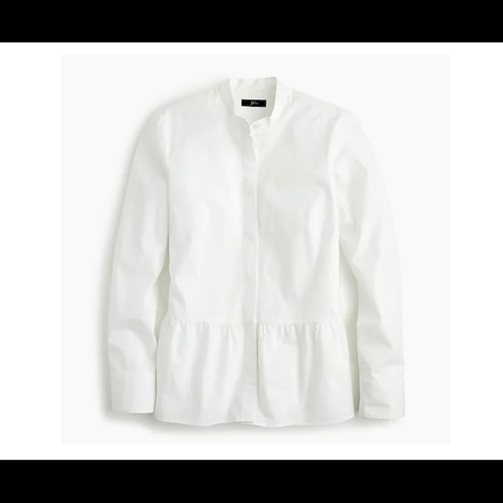 Jcrew drop waist button down